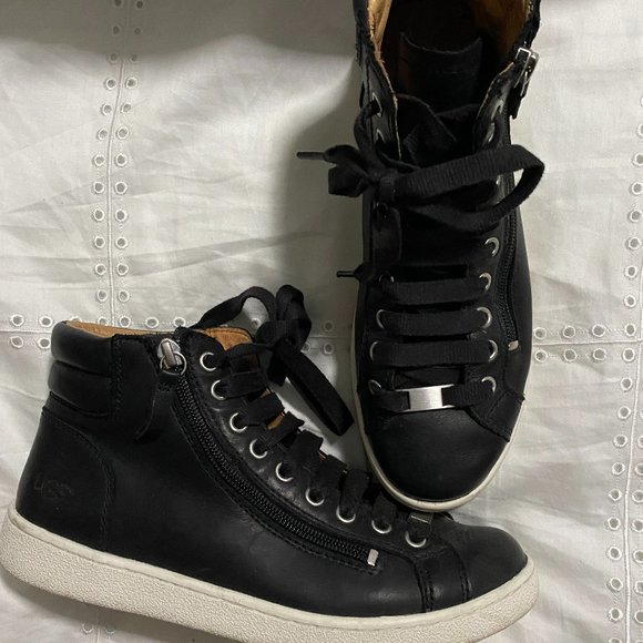 ugg olive hightop sneaker